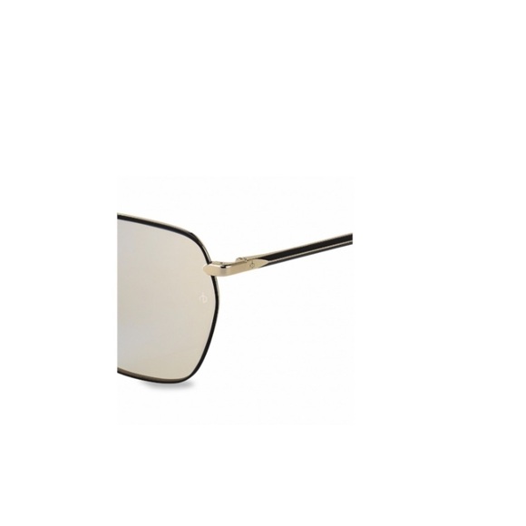 Rag & Bone Polygonal Aviator Sunglasses in Black. - Picture 2 of 10